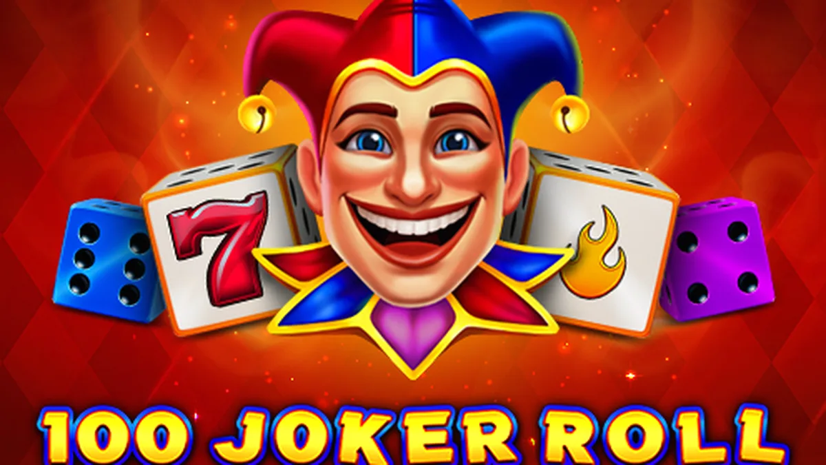 Tampilan antarmuka mobile slot 100 Joker Roll
